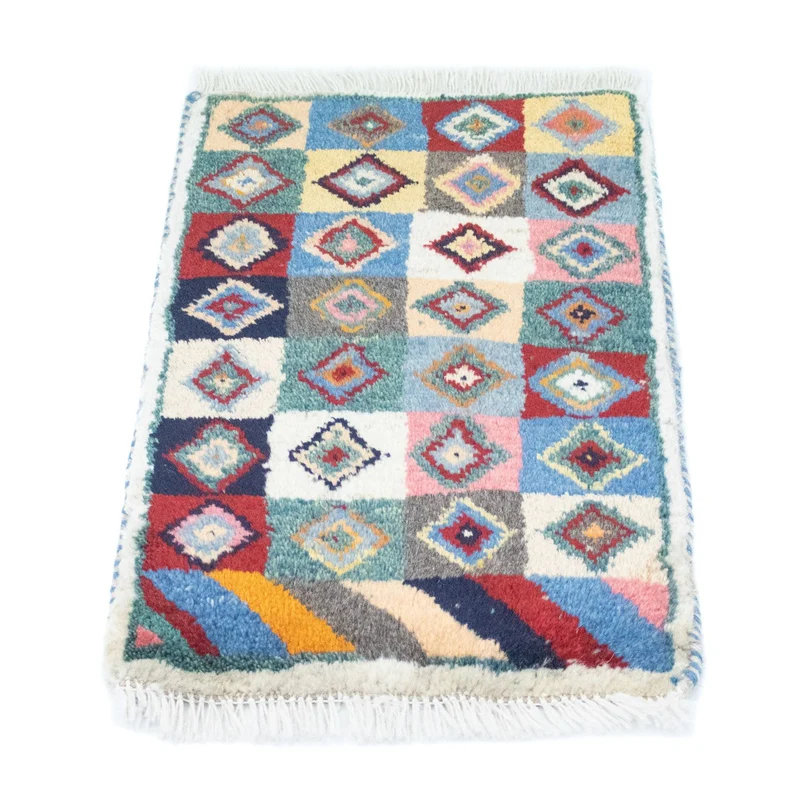 Gabbeh Teppich - Perser 40 x 60 cm - mehrfarbig