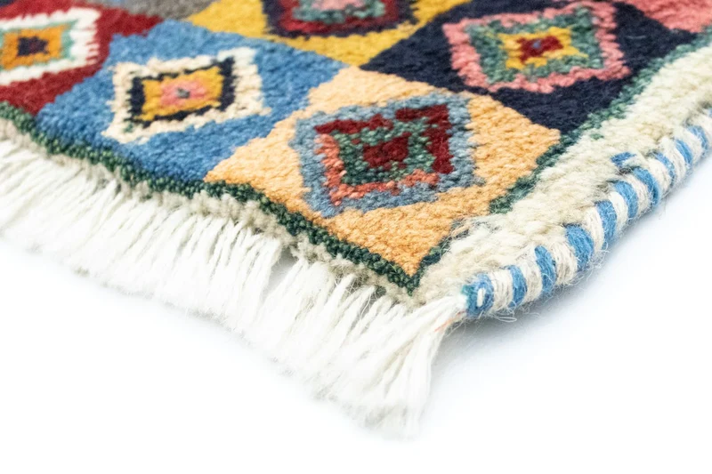 Gabbeh Teppich - Perser 40 x 60 cm - mehrfarbig