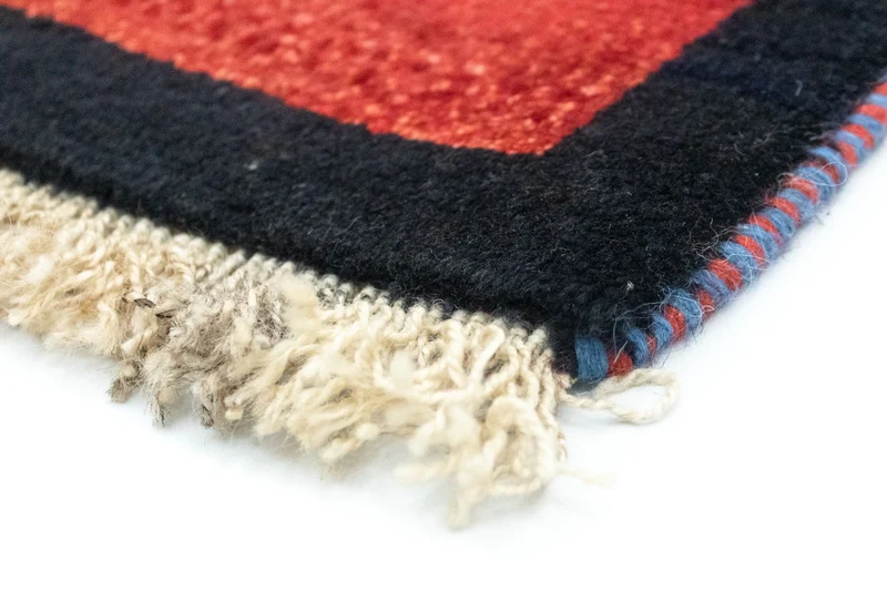 Gabbeh Teppich - Perser 40 x 60 cm - orange