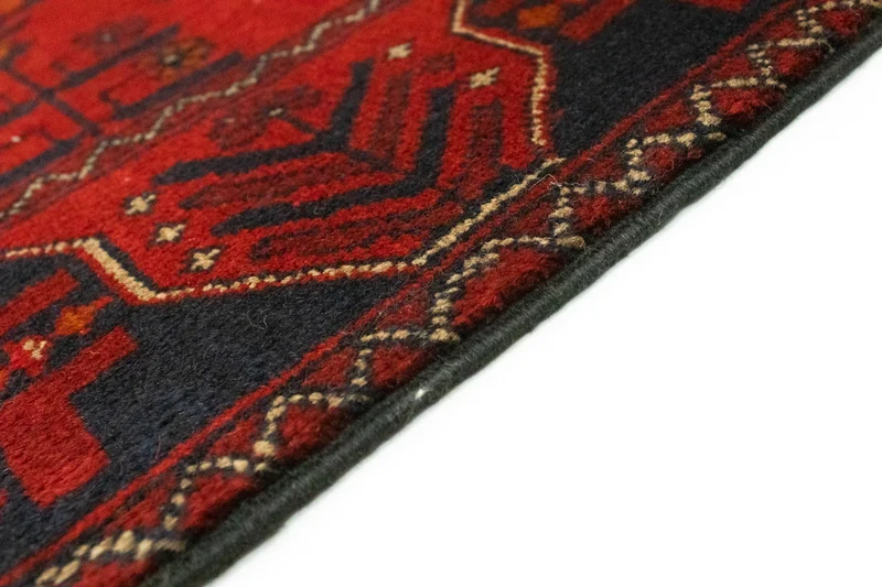 Afghan Teppich - Kunduz 83 x 125 cm - rot