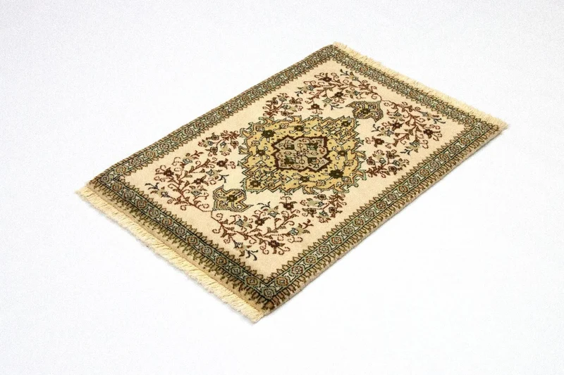 Perserteppich - Täbriz 62 x 87 cm - beige