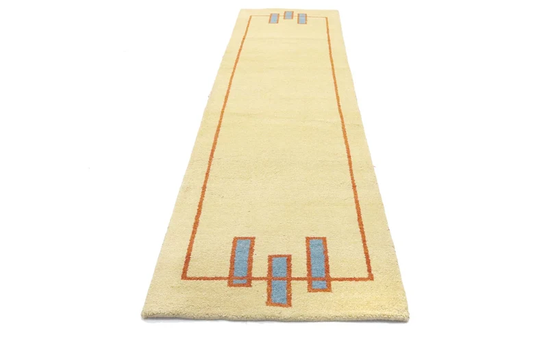 Gabbeh Teppich - Indus 80 x 298 cm - beige