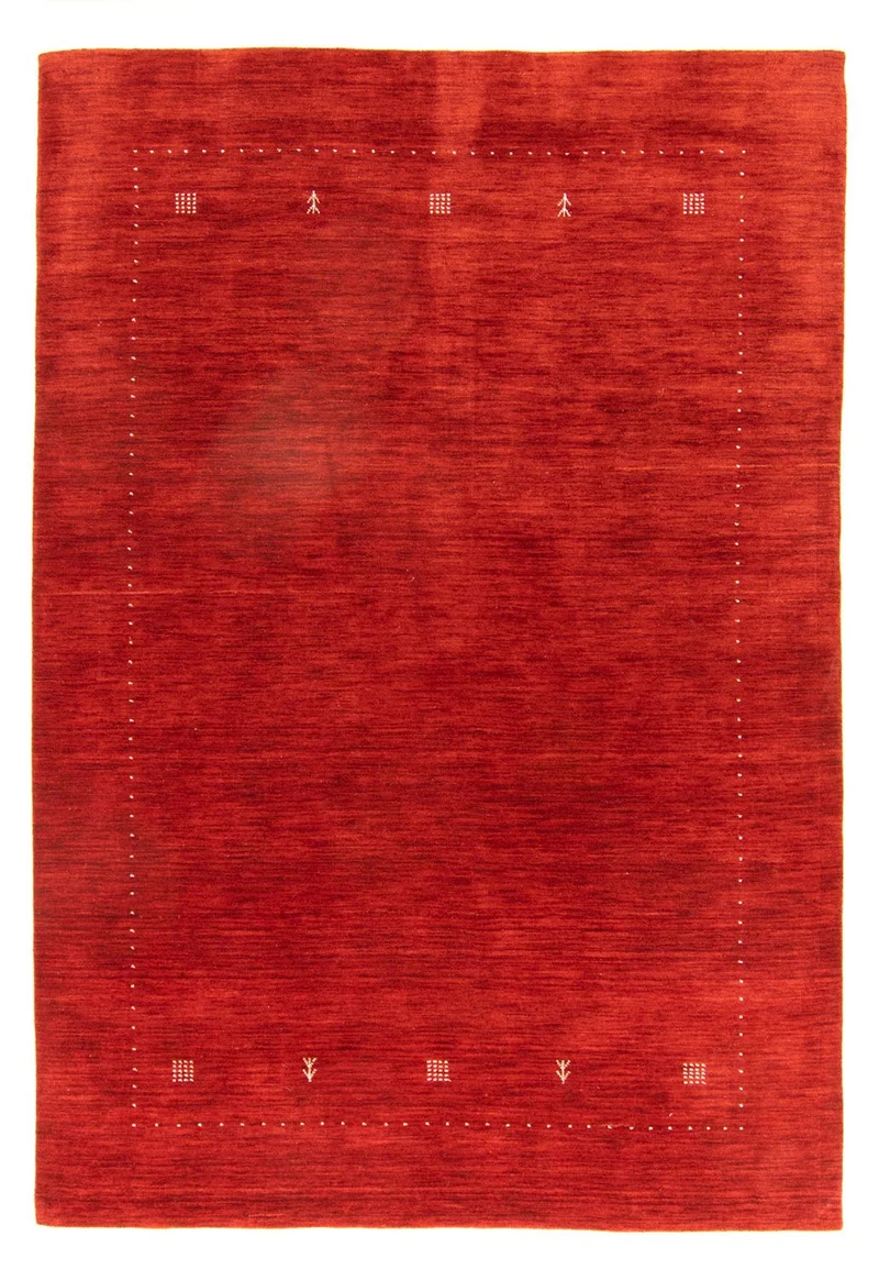 Gabbeh Teppich - Softy 120 x 180 cm - rot