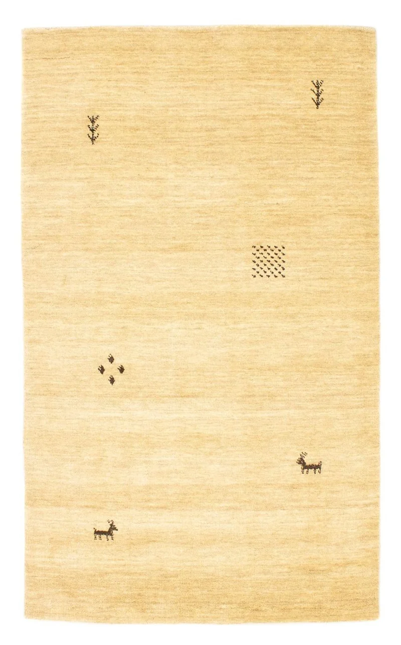 Gabbeh Teppich - Softy 89 x 152 cm - beige