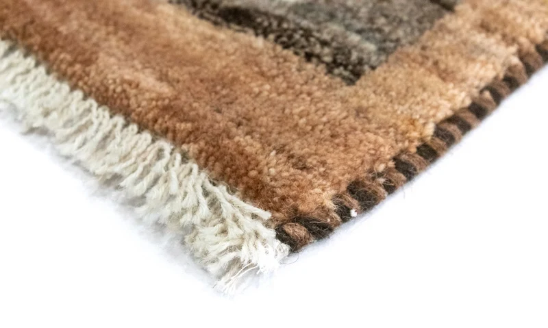 Gabbeh Teppich - Perser 40 x 60 cm - beige