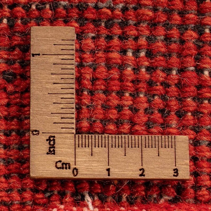 Gabbeh Teppich - Indus 74 x 142 cm - dunkelrot