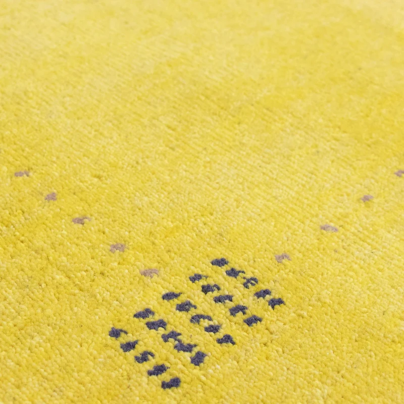 Gabbeh Teppich - Softy 165 x 230 cm - gelb