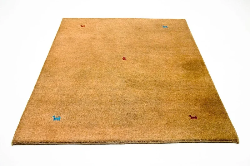 Gabbeh Teppich - Indus 140 x 200 cm - braun