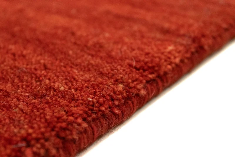 Gabbeh Teppich - Softy 80 x 200 cm - rot