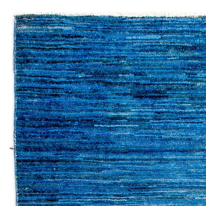 Ziegler Teppich - Modern 85 x 125 cm - blau