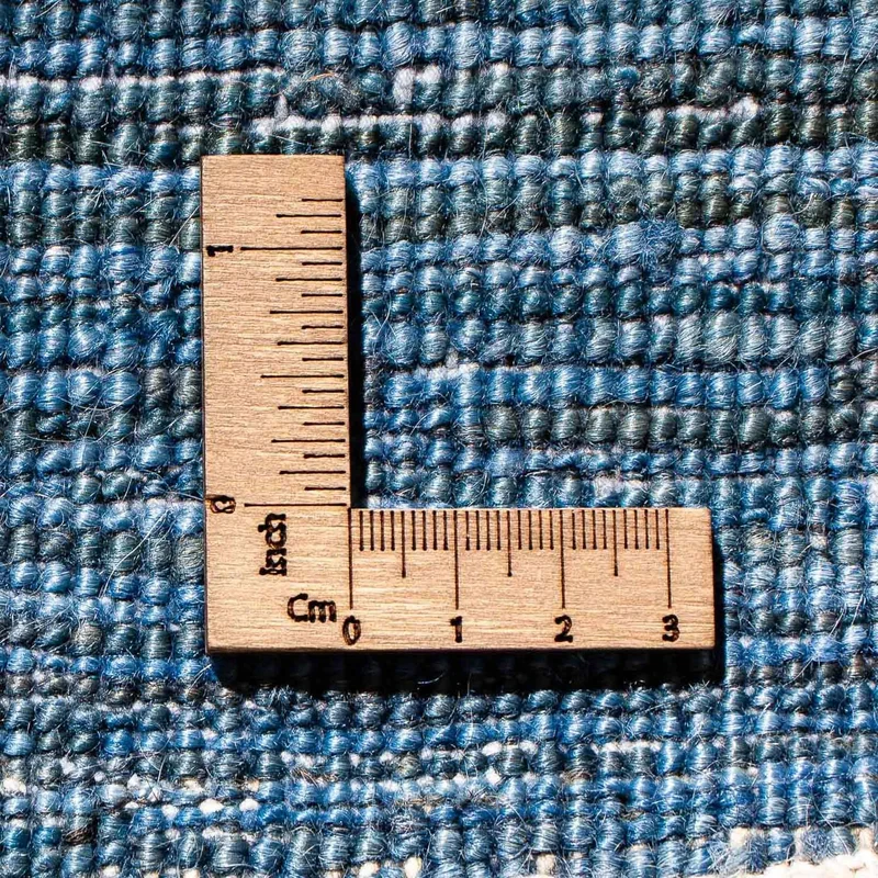 Ziegler Teppich - Modern 85 x 125 cm - blau