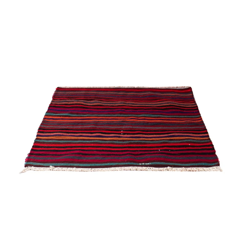 Kelim Teppich - Old 90 x 105 cm - mehrfarbig