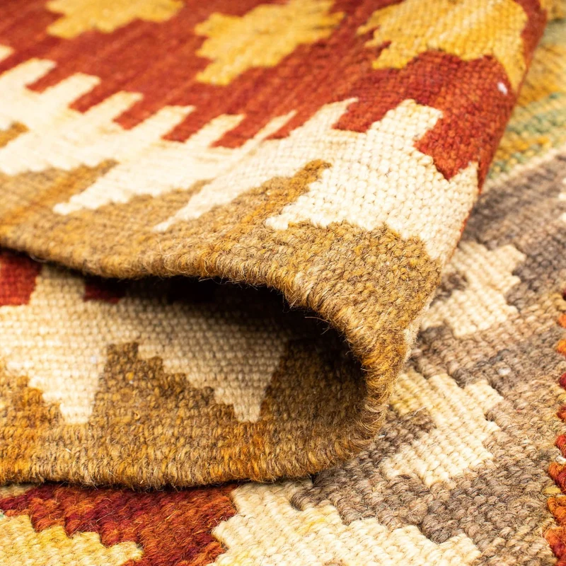 Kelim Teppich - Oriental 80 x 183 cm - beige
