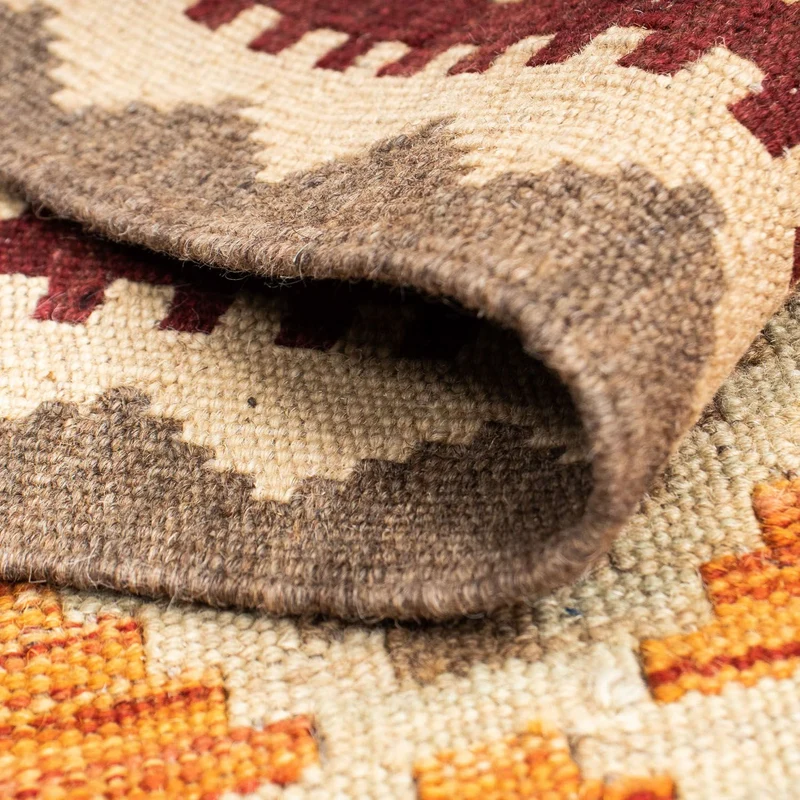 Kelim Teppich - Oriental 73 x 202 cm - beige
