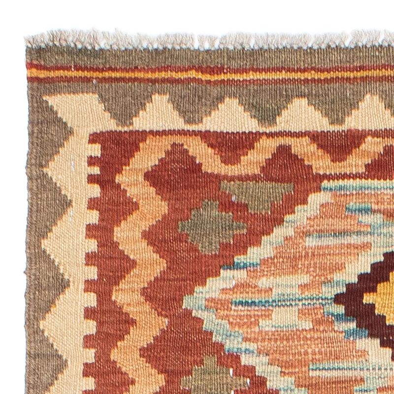 Kelim Teppich - Oriental 75 x 193 cm - braun