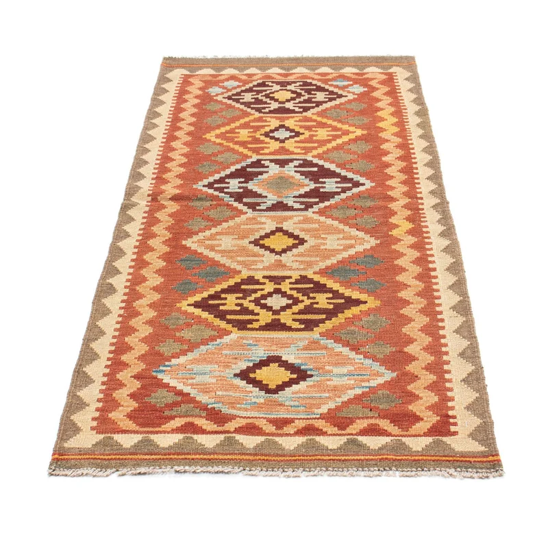 Kelim Teppich - Oriental 75 x 193 cm - braun