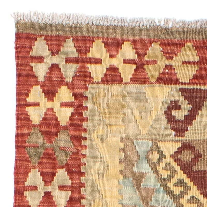 Kelim Teppich - Oriental 73 x 201 cm - rot