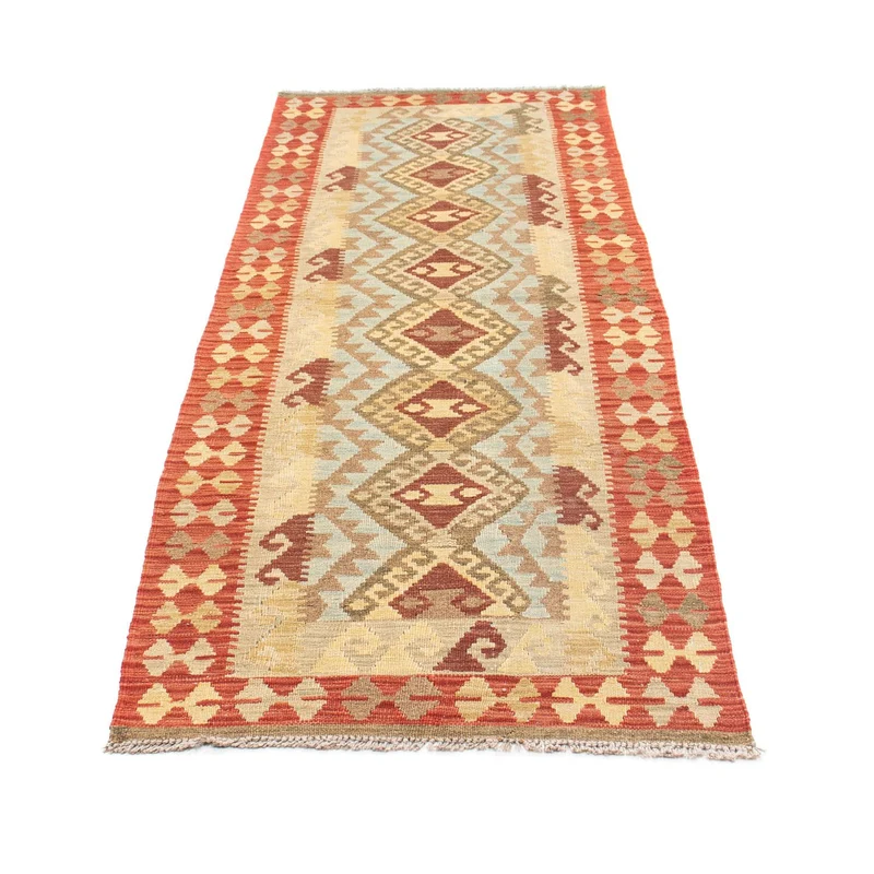 Kelim Teppich - Oriental 73 x 201 cm - rot