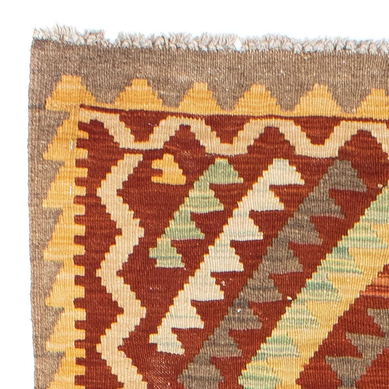 Kelim Teppich - Oriental 82 x 214 cm - rost