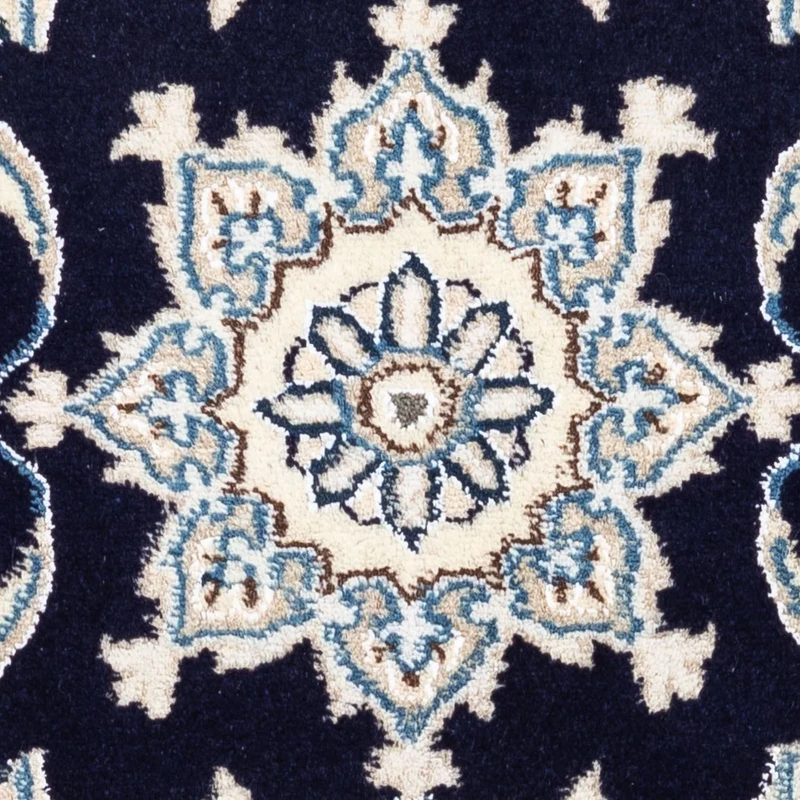 Perserteppich - Nain 68 x 138 cm - dunkelblau
