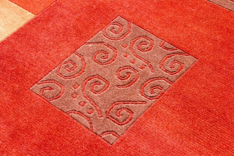 Nepal Teppich 131 x 185 cm - mehrfarbig
