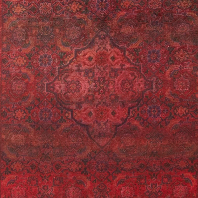 Orientteppich 115 x 323 cm - dunkelrot
