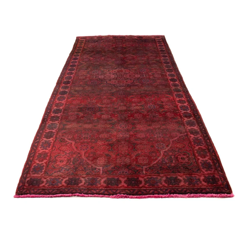 Orientteppich 115 x 323 cm - dunkelrot