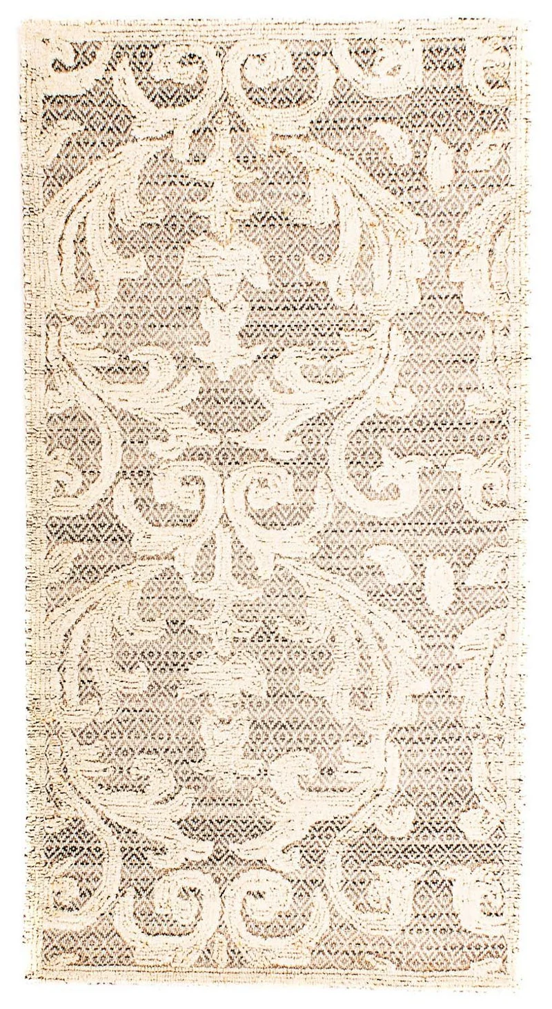 Moderner Teppich 60 x 120 cm - beige
