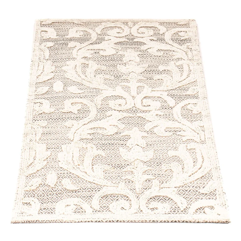 Moderner Teppich 60 x 120 cm - beige