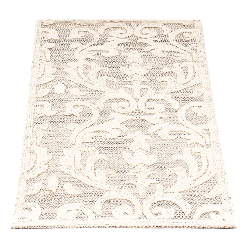 Moderner Teppich 60 x 120 cm - beige