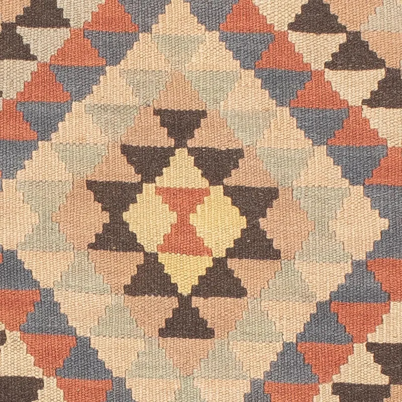 Kelim Teppich - Splash 63 x 198 cm - beige