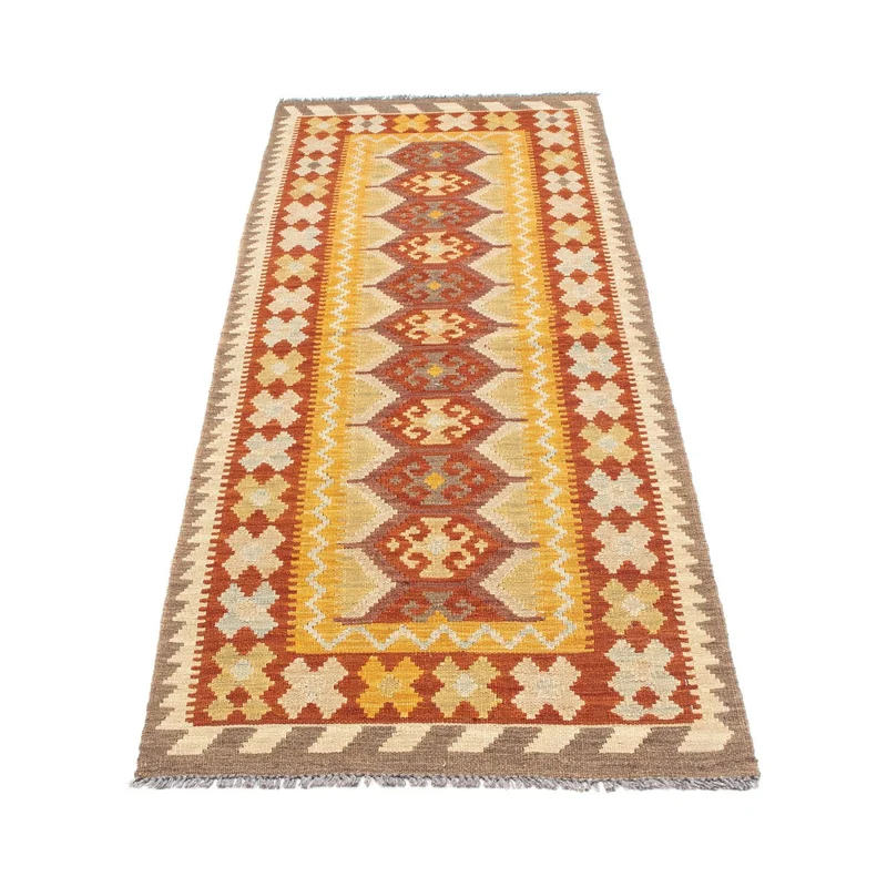Kelim Teppich - Oriental 65 x 195 cm - rost