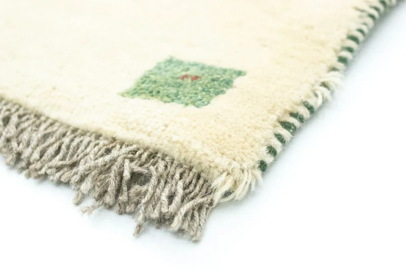 Gabbeh Teppich - Perser 40 x 60 cm - beige