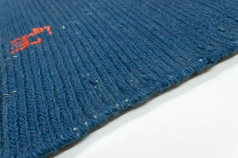 Gabbeh Teppich - Perser 63 x 86 cm - dunkelblau