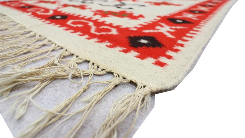 Kelim Teppich - Trendy 100 x 160 cm - beige