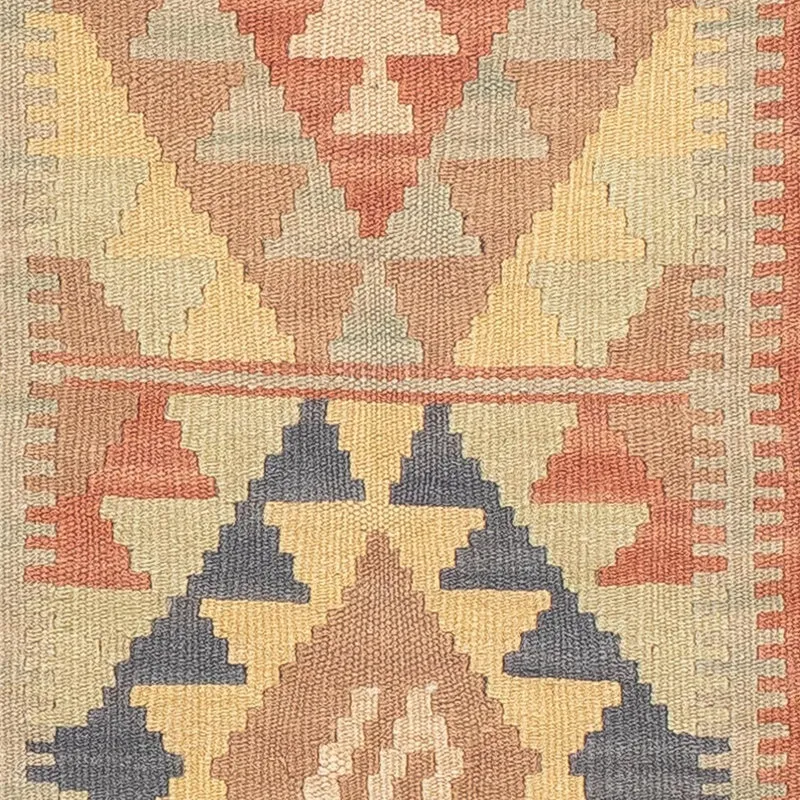 Kelim Teppich - Splash 60 x 198 cm - mehrfarbig