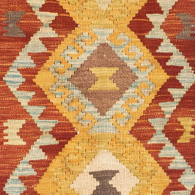 Kelim Teppich - Oriental 78 x 205 cm - rost