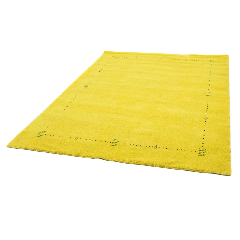 Gabbeh Teppich - Softy 163 x 228 cm - gelb