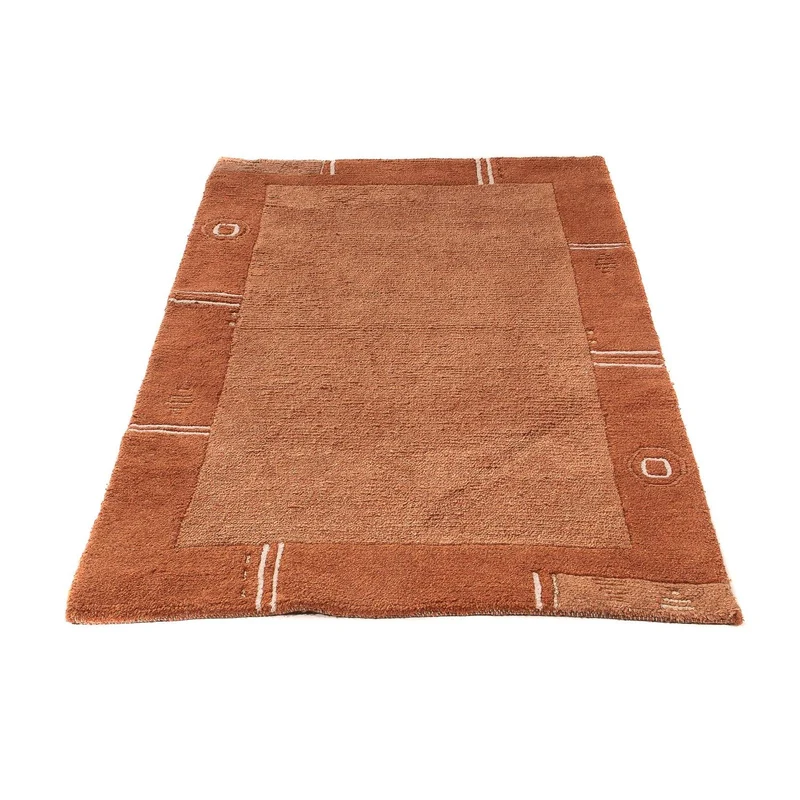 Nepal Teppich 93 x 156 cm - braun