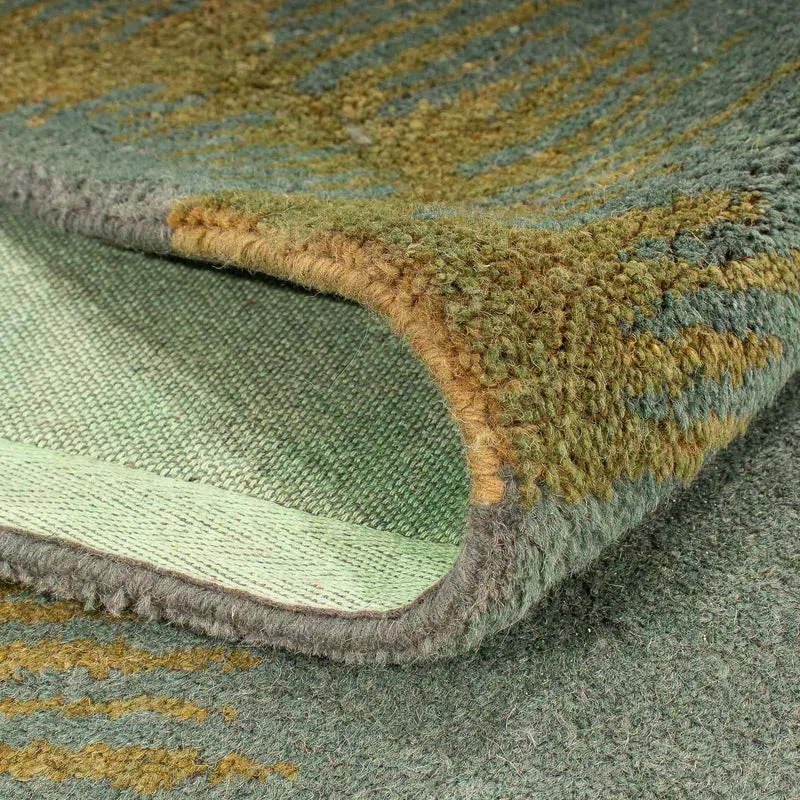 Wollteppich 150 x 240 cm Wohnzimmer Teppich