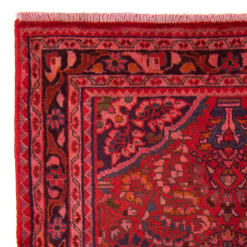 Orientteppich 105 x 170 cm - dunkelrot