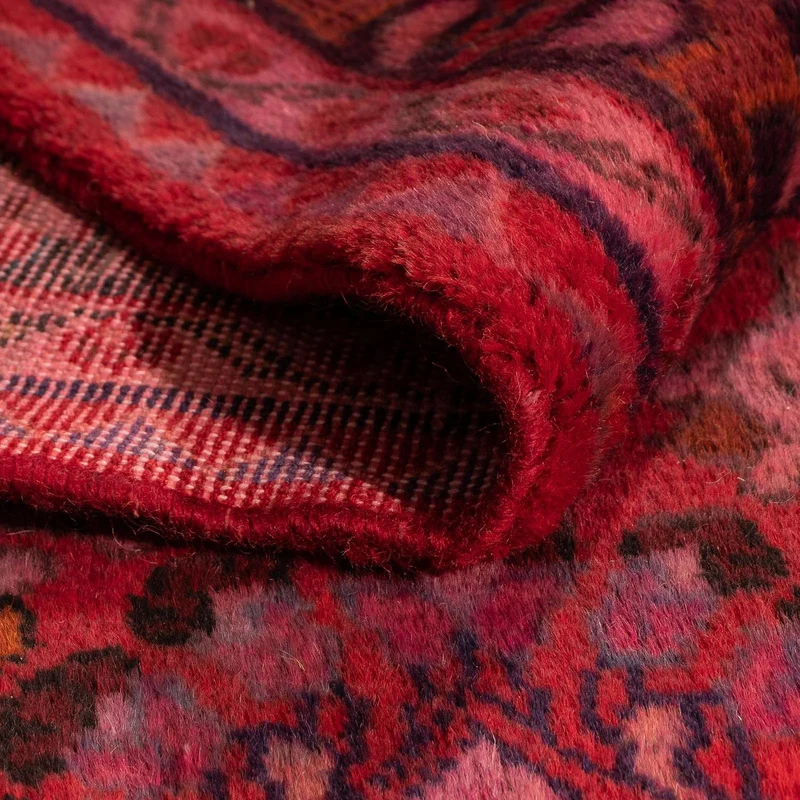 Orientteppich 105 x 170 cm - dunkelrot