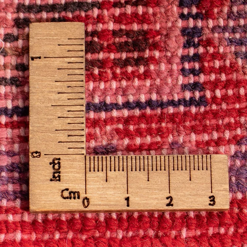 Orientteppich 105 x 170 cm - dunkelrot