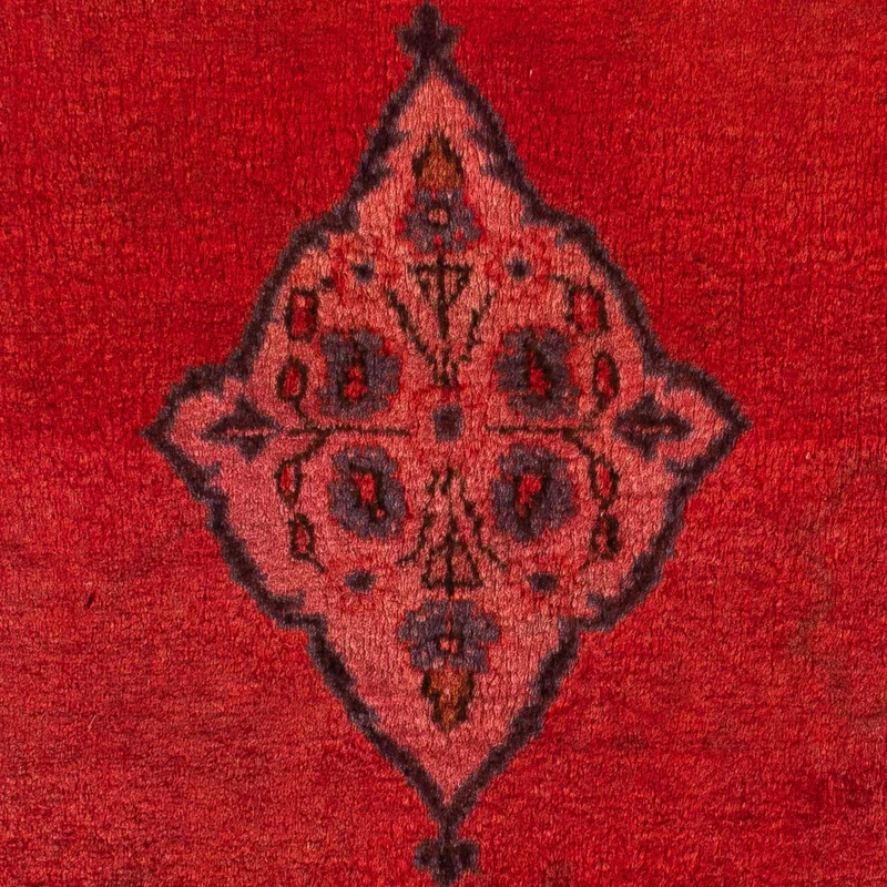 Orientteppich 63 x 124 cm - dunkelrot