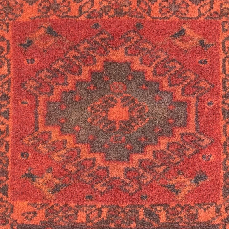 Orientteppich 60 x 100 cm - dunkelrot