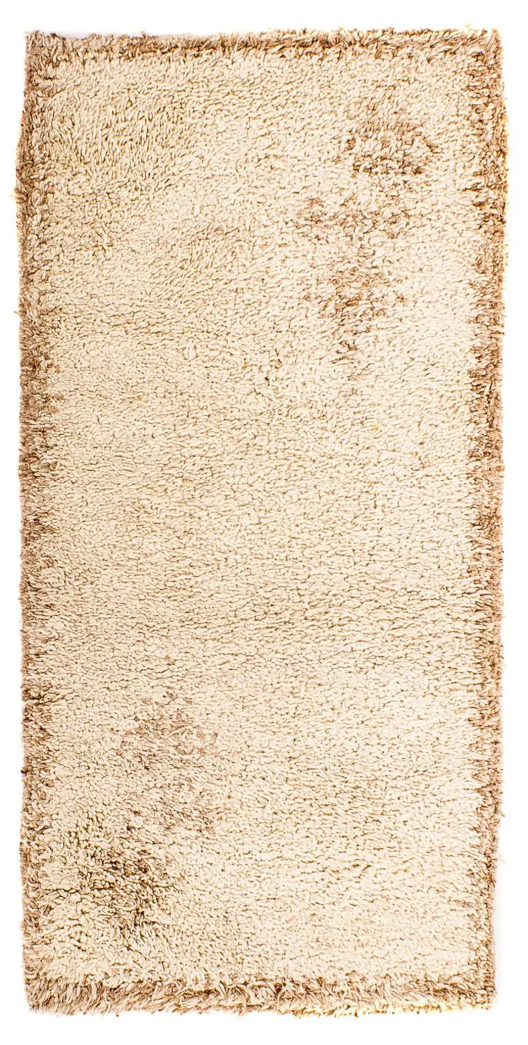 Berber Teppich 70 x 140 cm - beige