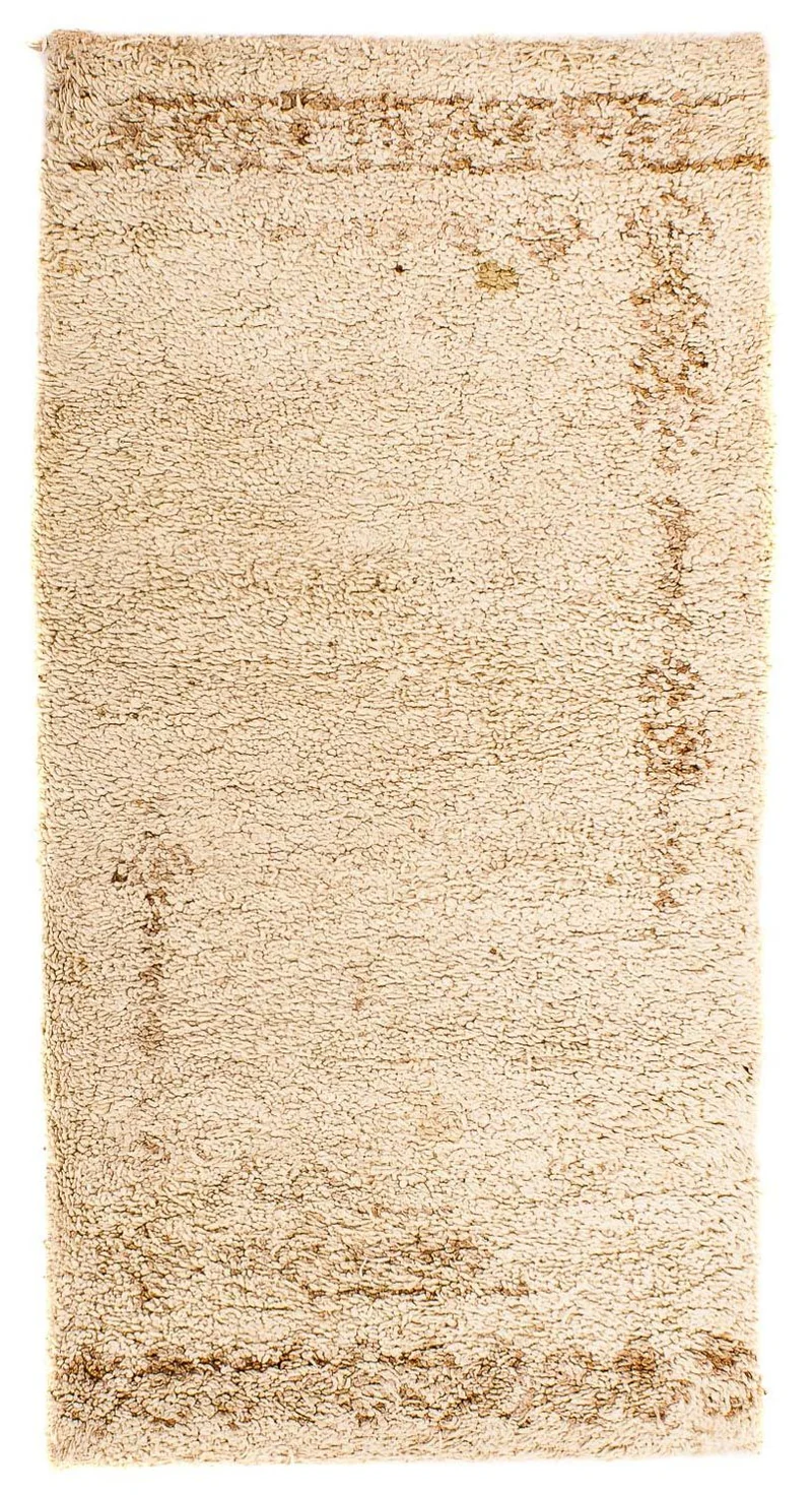 Berber Teppich 70 x 140 cm - beige