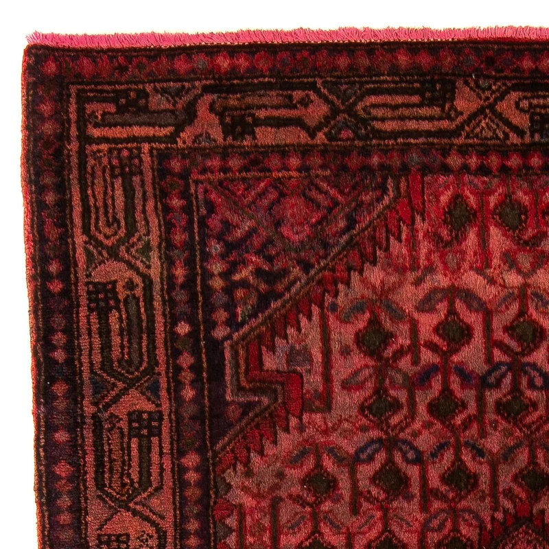 Orientteppich 104 x 173 cm - dunkelrot