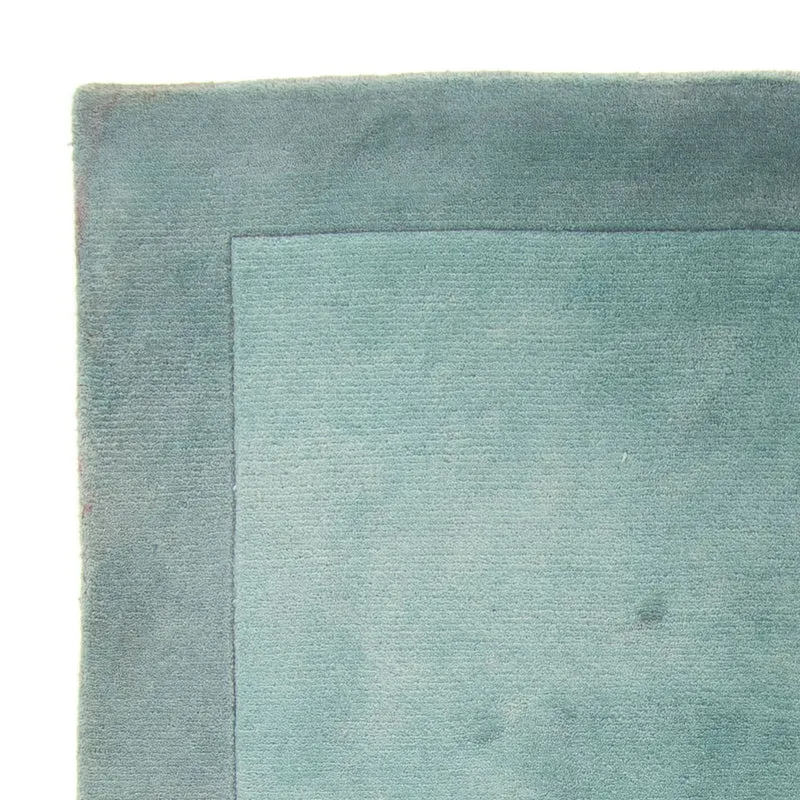 Nepal Teppich 160 x 225 cm - hellblau
