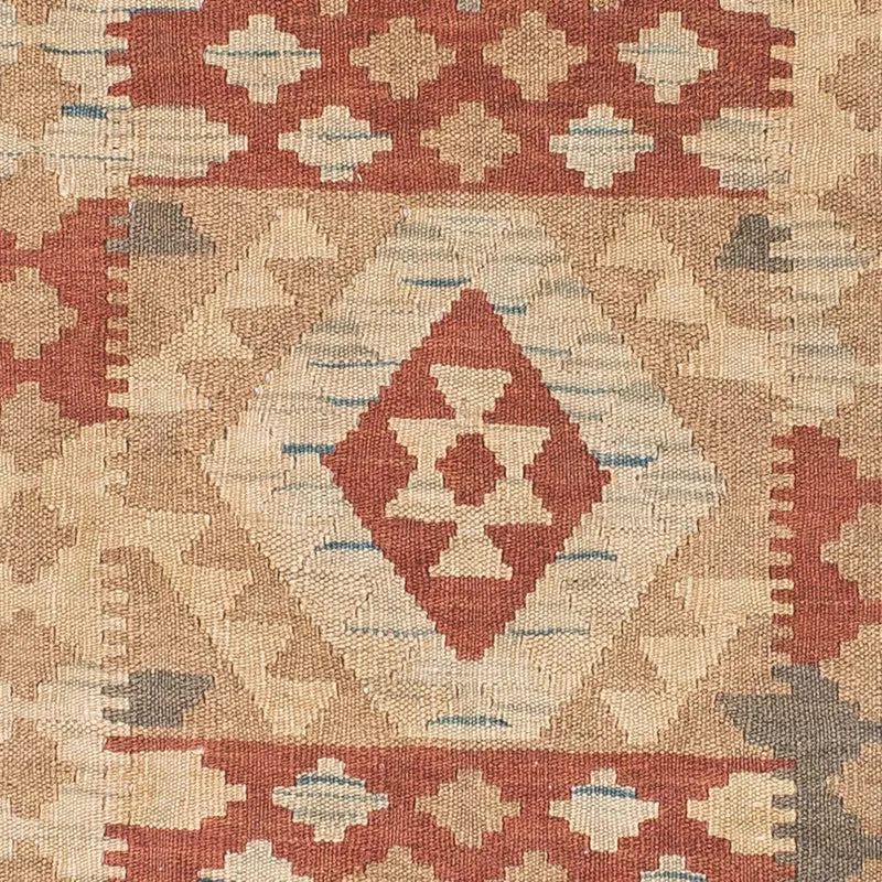 Kelim Teppich - Oriental 79 x 212 cm - hellbraun